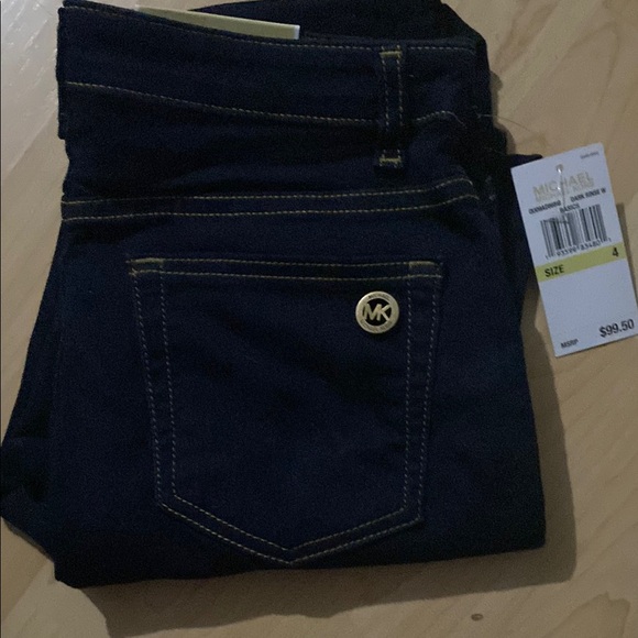 Michael Kors Denim - Michael Kors Dark Blue Women's Jeans